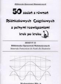50 zadań z równań różniczkowych cząstkowych
