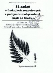 81 zadań o funkcjach zespolonych