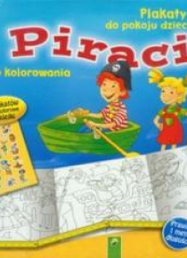 Plakaty do kolorowania - Piraci