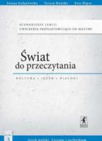 J.Polski LO Świat do przeczytania 3 Scenariusze