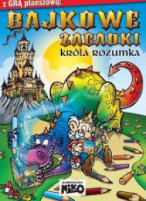 Bajkowe zagadki Króla Rozumka z grą planszową