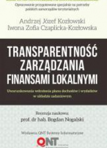 Transparentność zarządzania finansami lokalnymi