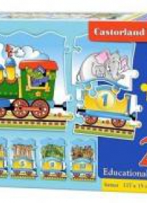 Puzzle Edukacyjne - Train CASTOR