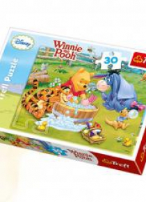 Puzzle 30 Kąpiel Prosiaczka TREFL