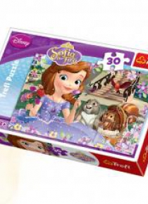 Puzzle 30 Sofia the First Pachnące róże TREFL