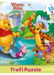 Puzzle ramkowe 15 Kubuś i Przyj. Wyprawa... TREFL
