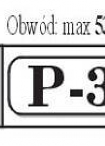 Okładka przylepiana P3 (50szt) IKS