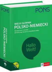 Wielki słownik polsko-niemiecki PONS