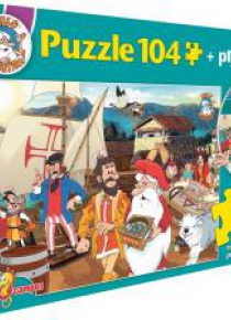 Byli sobie podróżnicy - puzzle+DVD