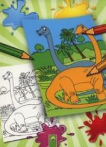Kolorowanka Dinozaury