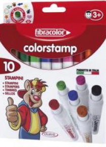 Mazaki Stamp 10 kol. FIBRACOLOR