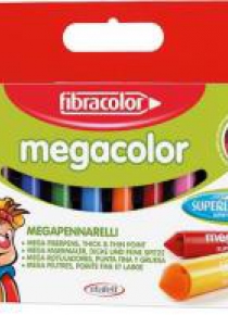 Mazaki Megacolor 10 kol. FIBRACOLOR
