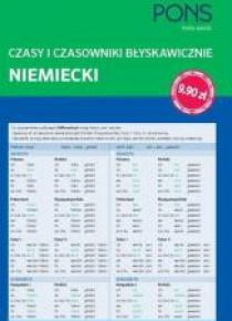 Czasy i czasowniki błyskawicznie. Niemiecki PONS