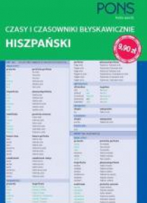 Czasy i czasowniki błyskawicznie. Hiszpański PONS