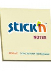 Notes samoprzylepny żółty pastelowy