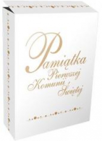 Pamiątka I Komunii Świętej zestaw