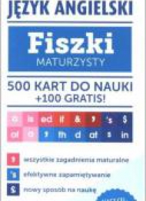 Fiszki maturzysty. Język angielski. 500 kart