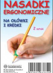 Nasadki ergonomiczne na ołówek i kredki (2 szt.)