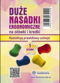 Duża nasadka ergonomiczna na ołówek i kredki 1szt