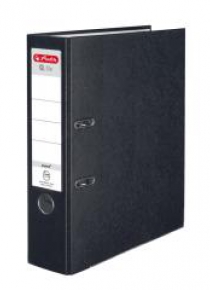 Segregator A4 8cm PP czarny Q file