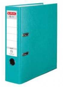 Segregator A4 8cm PP turkusowy Q file