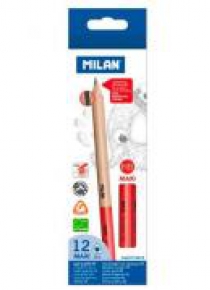 Ołówki trójkątne maxi HB (12szt) MILAN