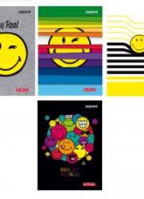 Zeszyt A5/60K kratka Smiley (5szt)