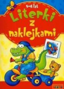Literki z naklejkami 5-6 lat LITERKA