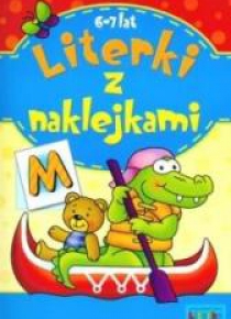Literki z naklejkami 6-7 lat LITERKA