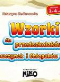Wzorki dla przedszkolaków. Dziewczynek i chłopaków