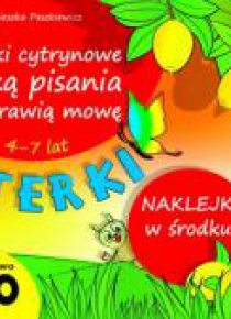 Literki cytrynowe -uczą pisania i poprawiają mowę
