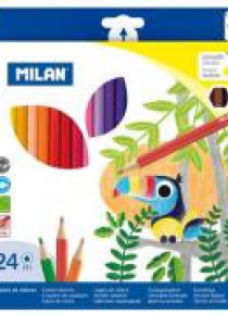 Kredki szkolne 24 kolory MILAN