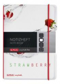 Notatnik A6/40K kratka My.BookF Fruit truskawki