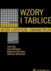Wzory i tablice. Metody statystyczne i ekonometr.