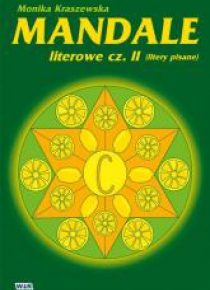 Mandale literowe - cz.2 litery pisane