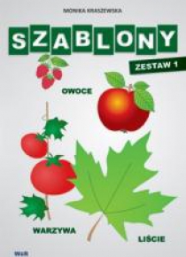 Szablony - Zestaw 1 - Owoce, warzywa, liście
