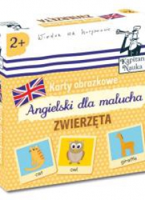 Kapitan Nauka. Ang. dla... Karty obraz Zwierzęta