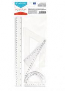 Zestaw geometryczny 4 elementy 30cm