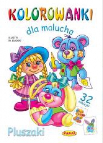 Kolorowanki dla malucha - Pluszaki