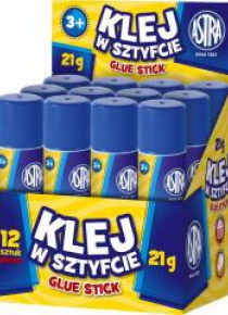 Klej w sztyfcie 21g (12szt) ASTRA