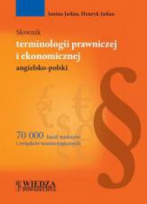 Słownik terminologii prawniczej i ekonom. ang-pol