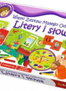Wielki Zestaw Małego Odkrywcy Litery i słowa TREFL