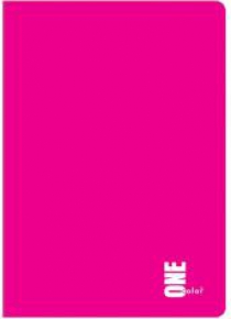 Zeszyt A5/80K kratka One Color (10szt)