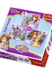 Puzzle 3w1 Zosia i jej przyjaciele TREFL
