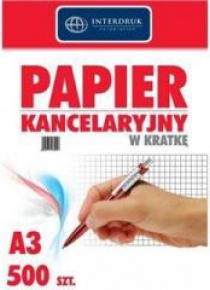 Papier kancelaryjny A3/500K kratka