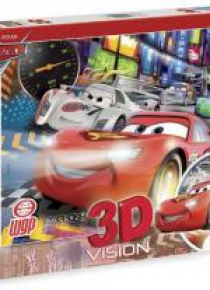 Puzzle 104 3D Vision Auta