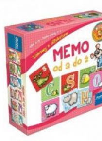 Zabawy z alfabetem. Memo od A do Ż GRANNA