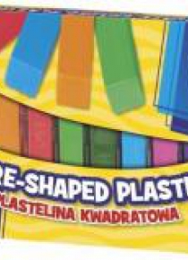 Plastelina kwadratowa 10 kolorów ASTRA