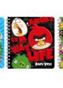 Kołonotatnik Angry Birds (10szt) DERFORM