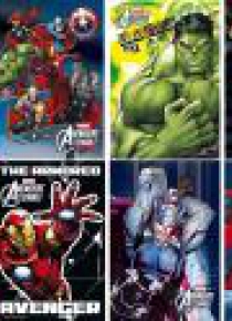 Notes A7 Avengers (30szt) DERFORM